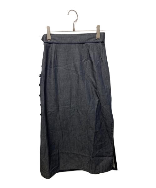 MIU MIU（ミュウミュウ）MIU MIU (ミュウミュウ) デニムチャイナセットアップ インディゴ サイズ:38の古着・服飾アイテム