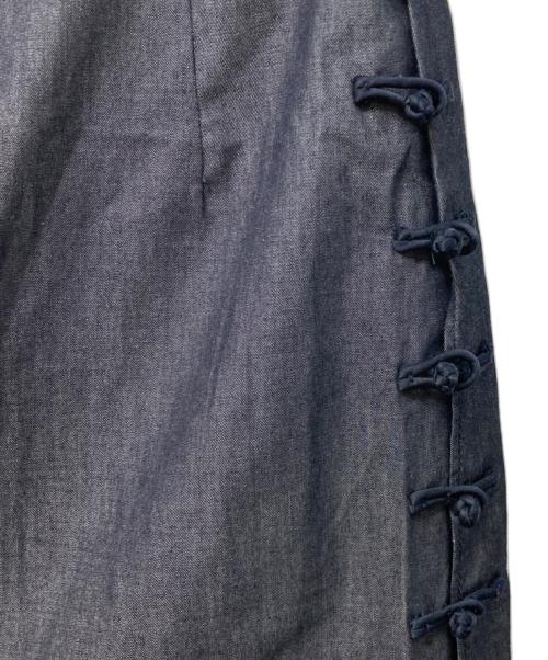 MIU MIU（ミュウミュウ）MIU MIU (ミュウミュウ) デニムチャイナセットアップ インディゴ サイズ:38の古着・服飾アイテム