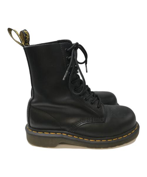 Dr.Martens（ドクターマーチン）Dr.Martens (ドクターマーチン) 10ホールブーツ ブラック サイズ:UK3の古着・服飾アイテム