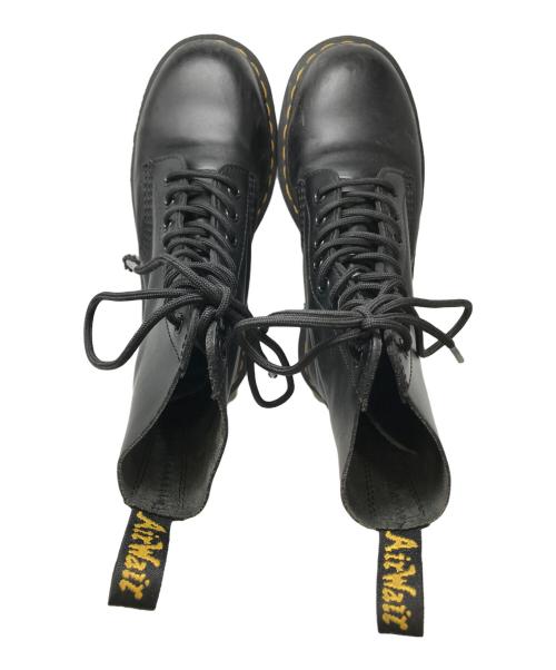 Dr.Martens（ドクターマーチン）Dr.Martens (ドクターマーチン) 10ホールブーツ ブラック サイズ:UK3の古着・服飾アイテム