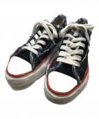 Maison MIHARA YASUHIRO×NIGEL CABOURNメゾン ミハラ ヤスヒロ×ナイジェルケーボン）の古着「LOW CUT ONE WASH 12oz デニム カットオフ スニーカー」｜インディゴ