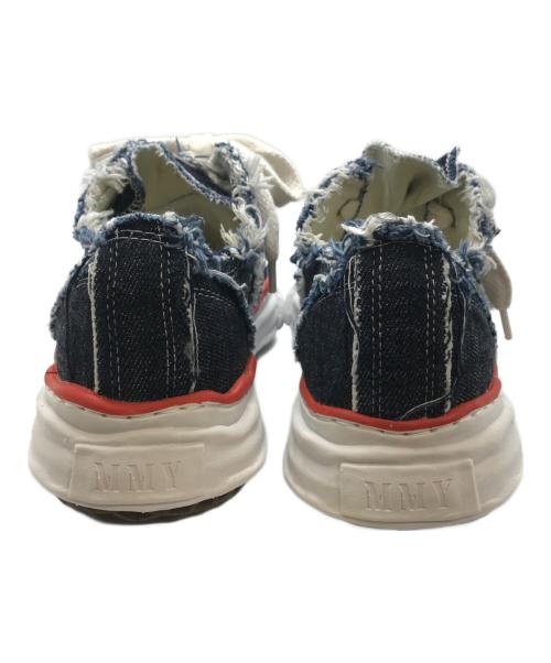Maison MIHARA YASUHIRO（メゾン ミハラ ヤスヒロ）Maison MIHARA YASUHIRO (メゾン ミハラ ヤスヒロ) NIGEL CABOURN (ナイジェルケーボン) LOW CUT ONE WASH 12oz デニム カットオフ スニーカー インディゴ サイズ:44の古着・服飾アイテム