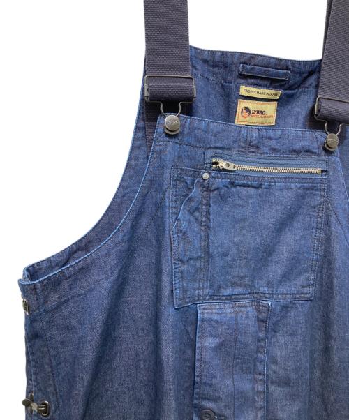 NIGEL CABOURN（ナイジェルケーボン）NIGEL CABOURN (ナイジェルケーボン) FACTORY DUNGAREE DENIM インディゴ サイズ:54の古着・服飾アイテム