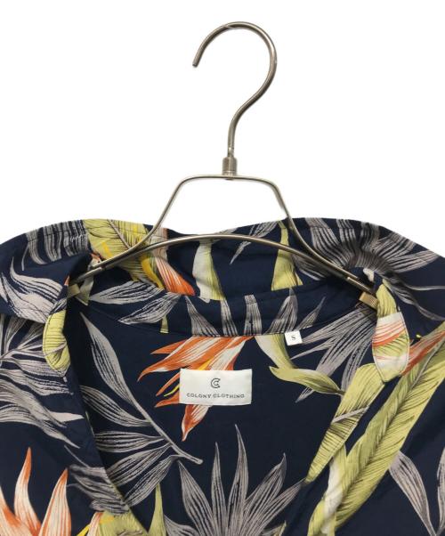 colony clothing（コロニークロージング）colony clothing (コロニークロージング) アロハシャツ ネイビー サイズ:FREEの古着・服飾アイテム