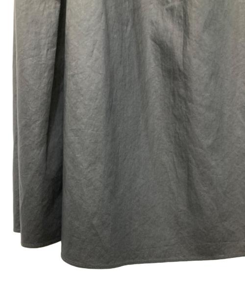 theory luxe（セオリーリュクス）theory luxe (セオリーリュクス) Bendom Kyda ギャザースカート ブラック サイズ:32の古着・服飾アイテム