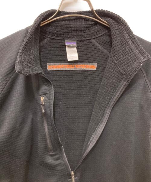 Patagonia（パタゴニア）Patagonia (パタゴニア) R1 FLASH PULLOVER ブラック サイズ:Lの古着・服飾アイテム
