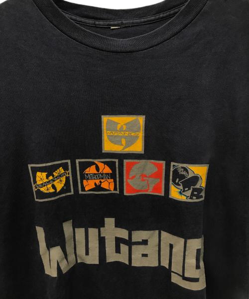 VINTAGE（ヴィンテージ）VINTAGE (ヴィンテージ) WU-TANG CLAN プリントTシャツ ネイビー サイズ:不明の古着・服飾アイテム