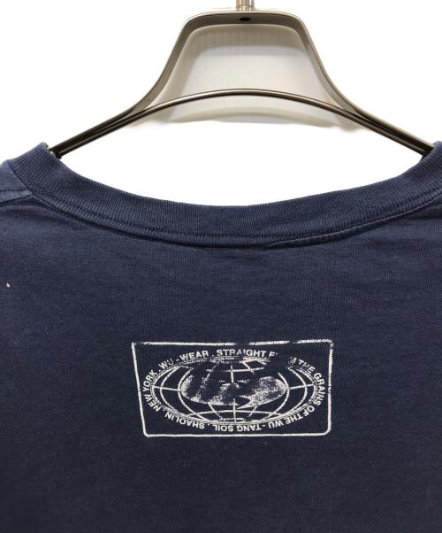 VINTAGE（ヴィンテージ）VINTAGE (ヴィンテージ) WU-TANG CLAN プリントTシャツ ネイビー サイズ:不明の古着・服飾アイテム