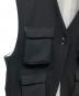 中古・古着 DICH HENDERSON (ディッチ ヘンダーソン) camembert vest ブラック サイズ:FREE：16000円