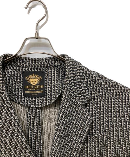 MAISON SPECIAL（メゾンスペシャル）MAISON SPECIAL (メゾンスペシャル) Prime-Over Double Tailored Jacket グレー サイズ:2の古着・服飾アイテム