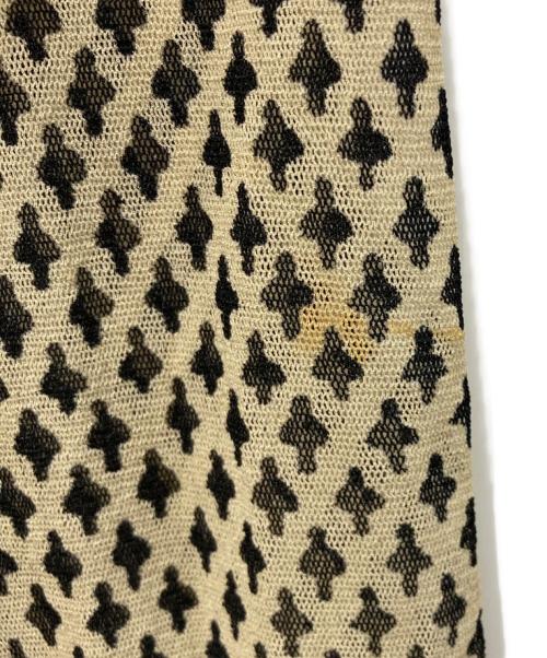 Jean Paul GAULTIER CLASSIQUE（ジャンポールゴルチエクラシック）Jean Paul GAULTIER CLASSIQUE (ジャンポールゴルチエクラシック) パワーネットハイネックカットソー ベージュ サイズ:Lの古着・服飾アイテム