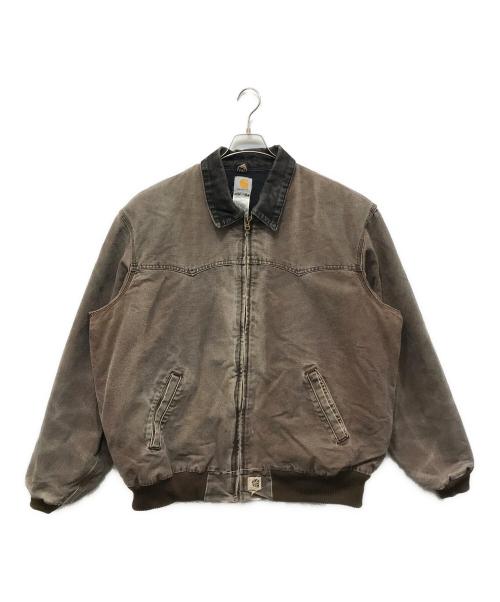 CarHartt（カーハート）CarHartt (カーハート) サンタフェジャケット ブラウン サイズ:2XLの古着・服飾アイテム