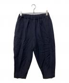 COMME des GARCONS COMME des GARCONSコムデギャルソン コムデギャルソン）の古着「ウールイージーパンツ」｜ネイビー