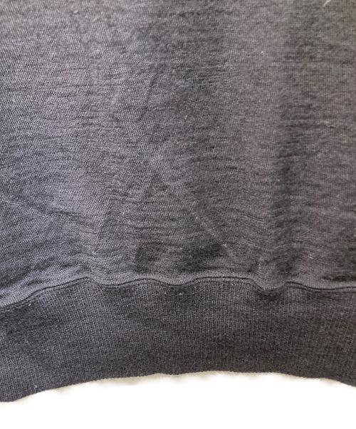 COMOLI（コモリ）COMOLI (コモリ) ヘンリーネックニット ブラック サイズ:3の古着・服飾アイテム