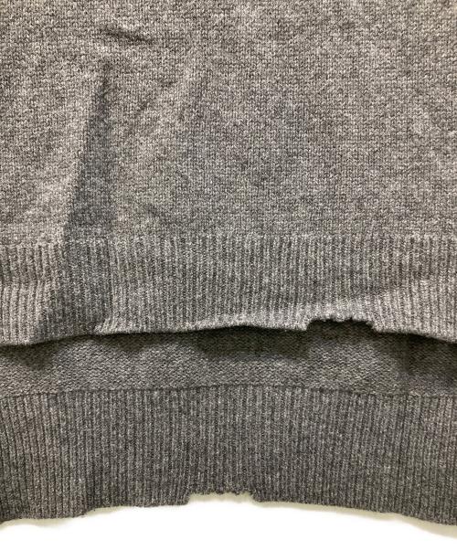 Maison Margiela（メゾンマルジェラ）Maison Margiela (メゾンマルジェラ) タバードニットベスト グレー サイズ:Sの古着・服飾アイテム