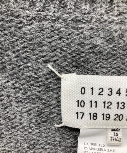 Maison Margiela（メゾンマルジェラ）Maison Margiela (メゾンマルジェラ) タバードニットベスト グレー サイズ:Sの古着・服飾アイテム