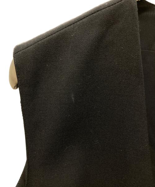 MM6 Maison Margiela（エムエムシックスメゾンマルジェラ）MM6 Maison Margiela (エムエムシックスメゾンマルジェラ) TWILLジャンパースカート ブラック サイズ:36の古着・服飾アイテム