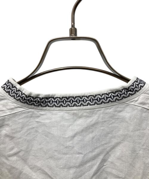 ARTS&SCIENCE（アーツアンドサイエンス）ARTS&SCIENCE (アーツアンドサイエンス) 刺繍リネンワンピース ホワイト サイズ:1の古着・服飾アイテム