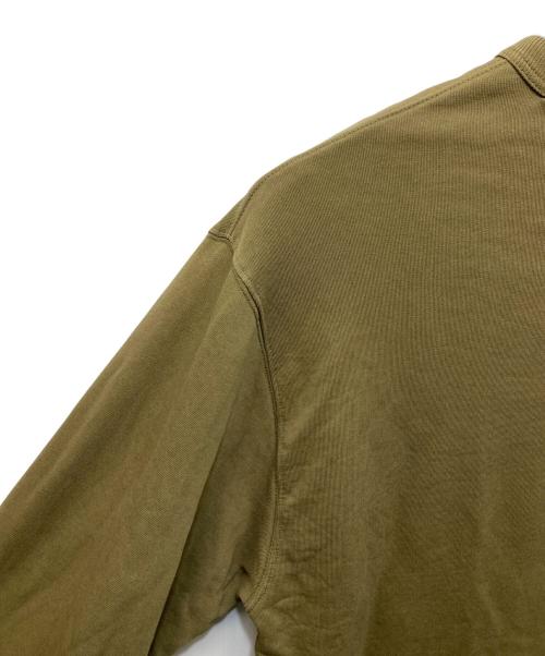DRIES VAN NOTEN（ドリスヴァンノッテン）DRIES VAN NOTEN (ドリスヴァンノッテン) クルーネックスウェット カーキ サイズ:Sの古着・服飾アイテム