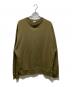 DRIES VAN NOTEN（ドリスヴァンノッテン）の古着「クルーネックスウェット」｜カーキ