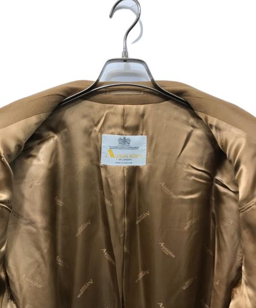 Aquascutum（アクアスキュータム）Aquascutum (アクアスキュータム) カシミヤチェスターコート ベージュ サイズ:不明　の古着・服飾アイテム