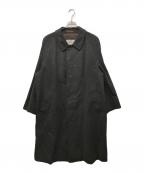 Aquascutumアクアスキュータム）の古着「カシミヤステンカラーコート」｜グレー