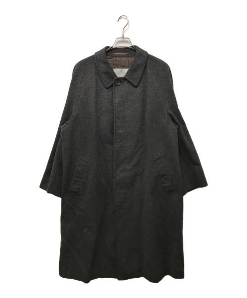 Aquascutum（アクアスキュータム）Aquascutum (アクアスキュータム) カシミヤステンカラーコート グレー サイズ:不明の古着・服飾アイテム