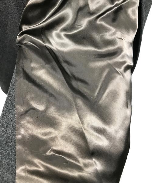 Aquascutum（アクアスキュータム）Aquascutum (アクアスキュータム) カシミヤステンカラーコート グレー サイズ:不明の古着・服飾アイテム