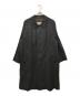 Aquascutum（アクアスキュータム）の古着「カシミヤステンカラーコート」｜グレー