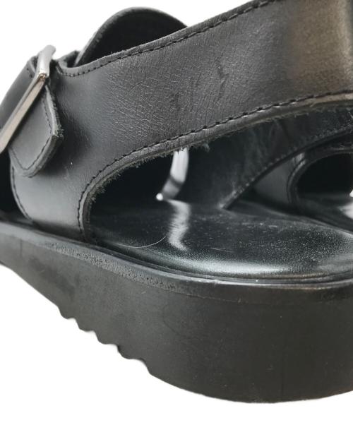 PARABOOT（パラブーツ）PARABOOT (パラブーツ) BEAMS BOY (ビームスボーイ) アドリアティック シューズ サンダル ブラック サイズ:38の古着・服飾アイテム