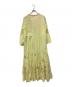 ne quittez pas (ヌキテパ) Cotton Chikan Embroidery V-Neck Dress イエロー サイズ:S：10000円