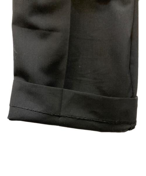 sacai（サカイ）sacai (サカイ) サイドラインスーチングワイドスラックスパンツ ブラックの古着・服飾アイテム