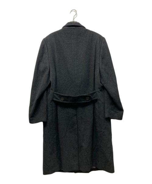 dunhill（ダンヒル）dunhill (ダンヒル) カシミヤダブルコート チャコールグレー サイズ:不明の古着・服飾アイテム