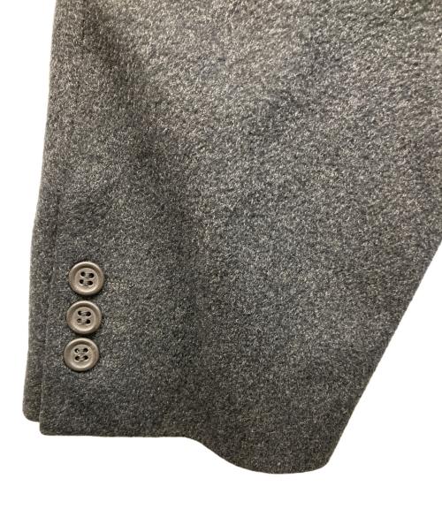 dunhill（ダンヒル）dunhill (ダンヒル) カシミヤダブルコート チャコールグレー サイズ:不明の古着・服飾アイテム
