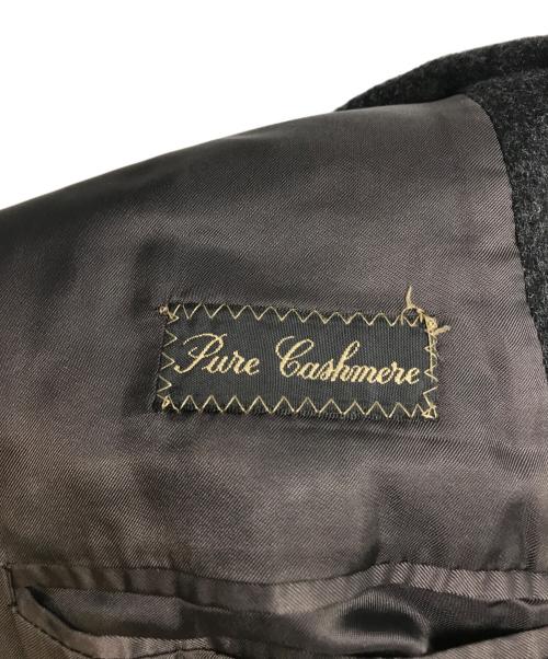 dunhill（ダンヒル）dunhill (ダンヒル) カシミヤダブルコート チャコールグレー サイズ:不明の古着・服飾アイテム