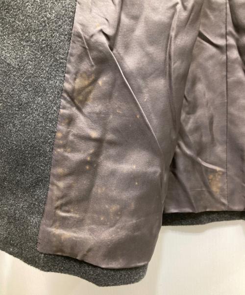 dunhill（ダンヒル）dunhill (ダンヒル) カシミヤダブルコート チャコールグレー サイズ:不明の古着・服飾アイテム