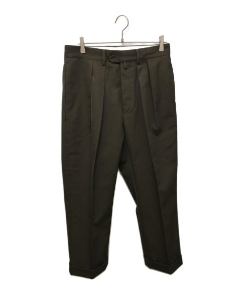 NEAT（ニート）NEAT (ニート) 2タックパンツ カーキ サイズ:46の古着・服飾アイテム