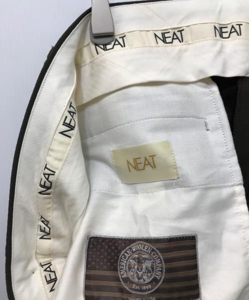 NEAT（ニート）NEAT (ニート) 2タックパンツ カーキ サイズ:46の古着・服飾アイテム