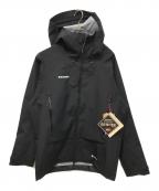 MAMMUTマムート）の古着「Alpine Guide HS Hooded Jacket」｜ブラック