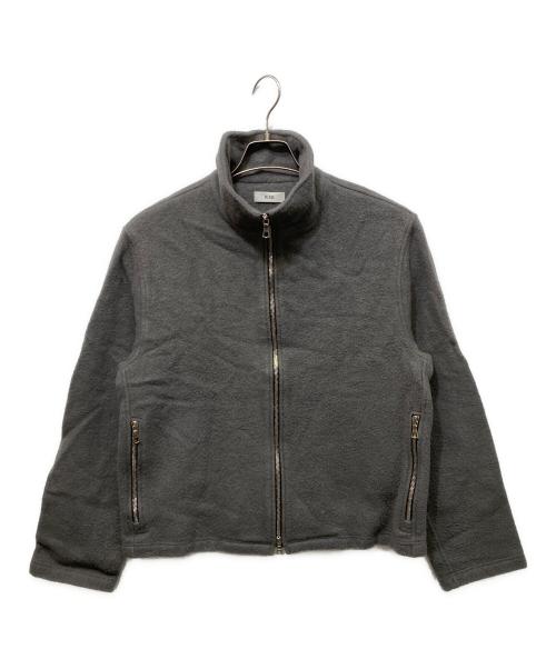 RIER（リア）RIER (リア) POLAR FLEECE ブルゾン グレー サイズ:Sの古着・服飾アイテム