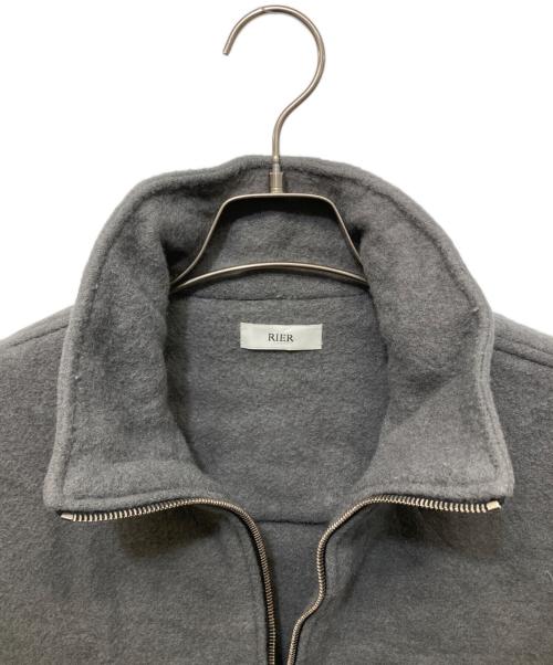 RIER（リア）RIER (リア) POLAR FLEECE ブルゾン グレー サイズ:Sの古着・服飾アイテム