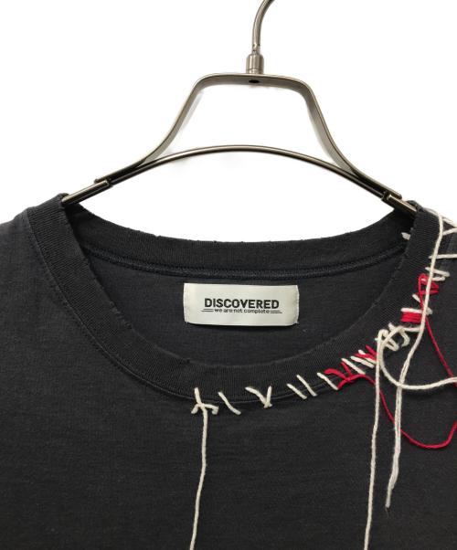 DISCOVERED（ディスカバード）DISCOVERED (ディスカバード) LOOPING DAMAGE CUTSEWN グレー サイズ:Mの古着・服飾アイテム