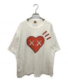 HUMAN MADE×KAWS（ヒューマンメイド×カウズ）の古着「プリントTシャツ」｜ホワイト
