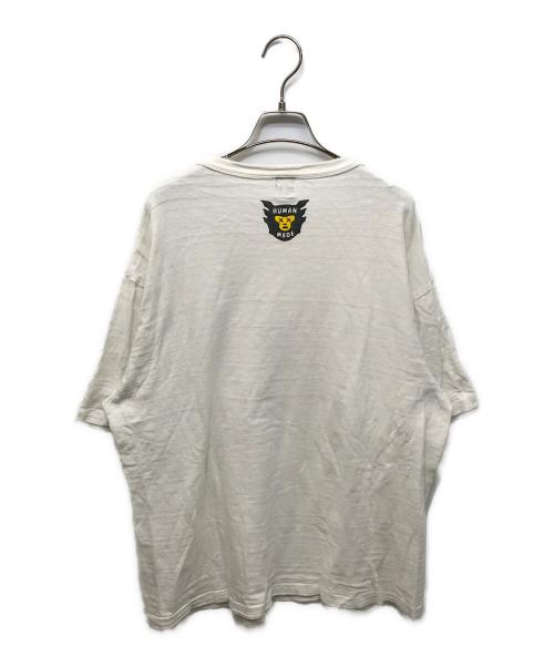 HUMAN MADE（ヒューマンメイド）HUMAN MADE (ヒューマンメイド) KAWS (カウズ) プリントTシャツ ホワイト サイズ:2XLの古着・服飾アイテム