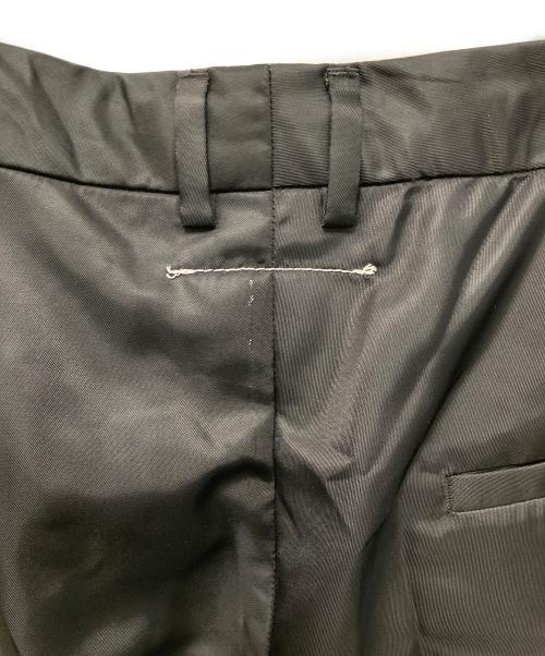 MM6 Maison Margiela（エムエムシックスメゾンマルジェラ）MM6 Maison Margiela (エムエムシックスメゾンマルジェラ) ワイドパンツ ブラック サイズ:38の古着・服飾アイテム
