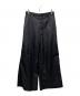 MM6 Maison Margiela（エムエムシックスメゾンマルジェラ）の古着「ワイドパンツ」｜ブラック