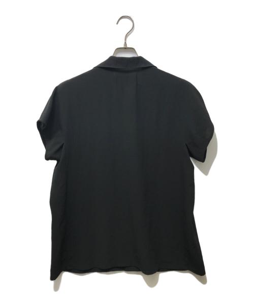 tricot COMME des GARCONS（トリココムデギャルソン）tricot COMME des GARCONS (トリココムデギャルソン) オープンカラーシャツ ブラック サイズ:Freeの古着・服飾アイテム