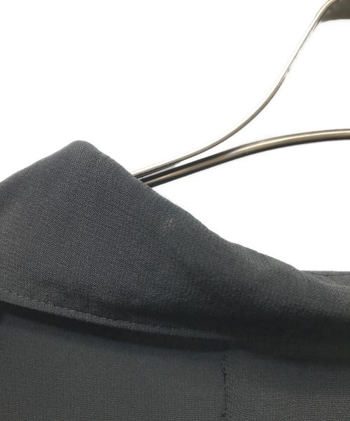 tricot COMME des GARCONS（トリココムデギャルソン）tricot COMME des GARCONS (トリココムデギャルソン) オープンカラーシャツ ブラック サイズ:Freeの古着・服飾アイテム