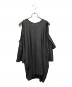 Maison Margielaメゾンマルジェラ）の古着「ダブルスプライドカットソー」｜グレー