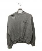 TTT MSW×MIDNIGHT PIZZA CLUBティー×ミッドナイトピザクラブ）の古着「コラボスウェット」｜グレー